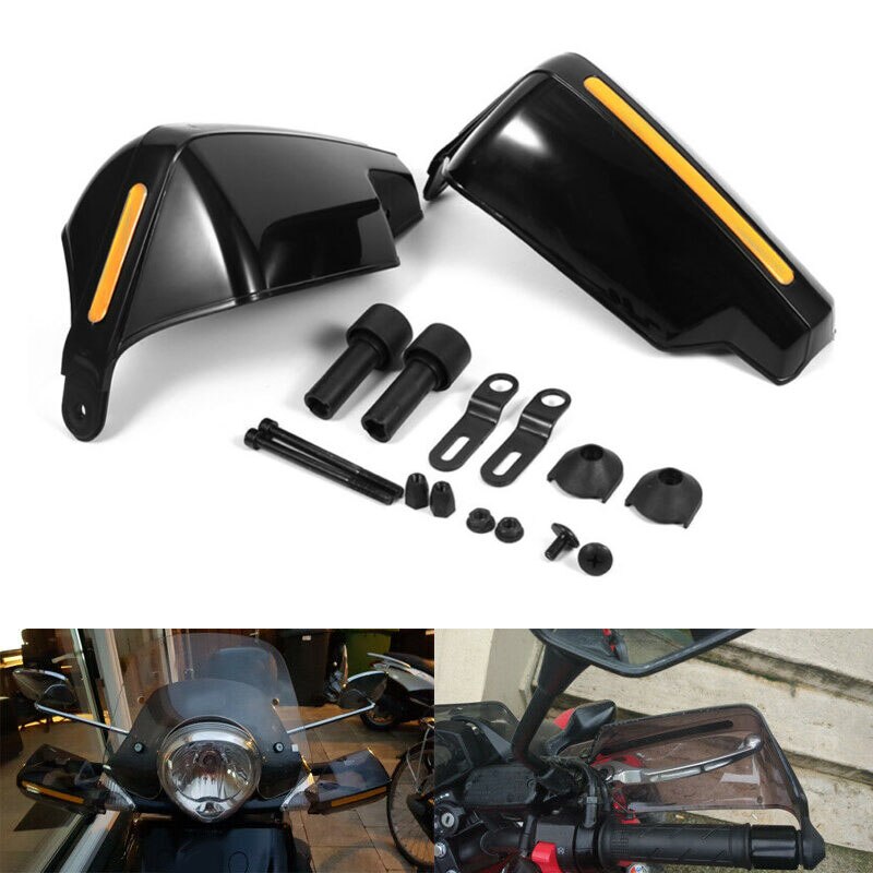 Motorcycle Hand Guards Schild Winddicht ABS Zwart Voor TDM 850/900 WR450F XJR 1300 YZ250F ATV Motorfiets Accessoires