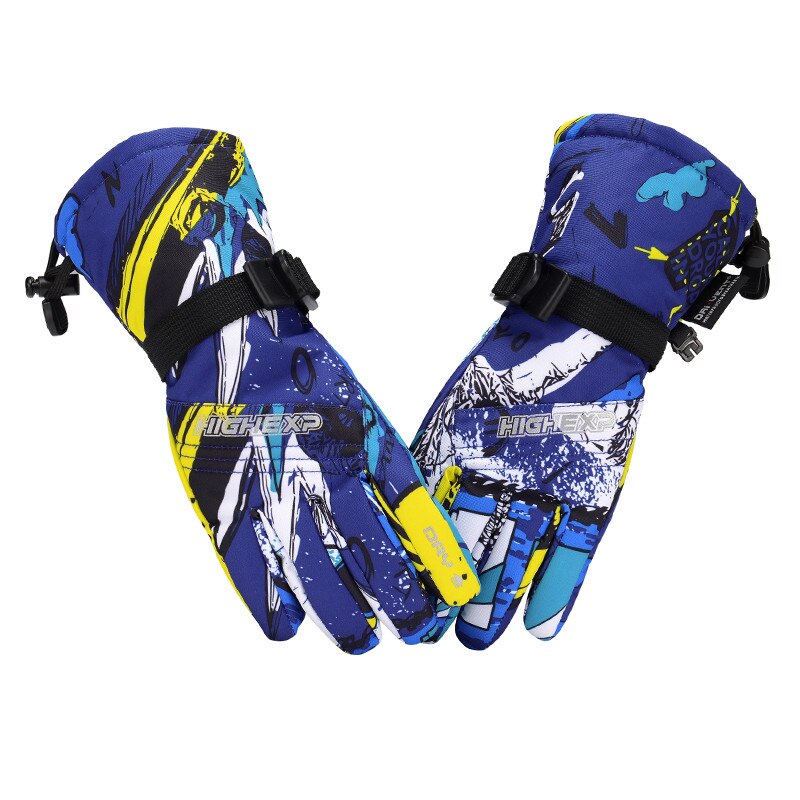 Ski Handschoenen Voor Kinderen Snowboard Handschoenen Meisjes Ski Wanten Thermische Winter Handschoenen Skiën Sneeuw Wanten Waterdichte Snowboarden