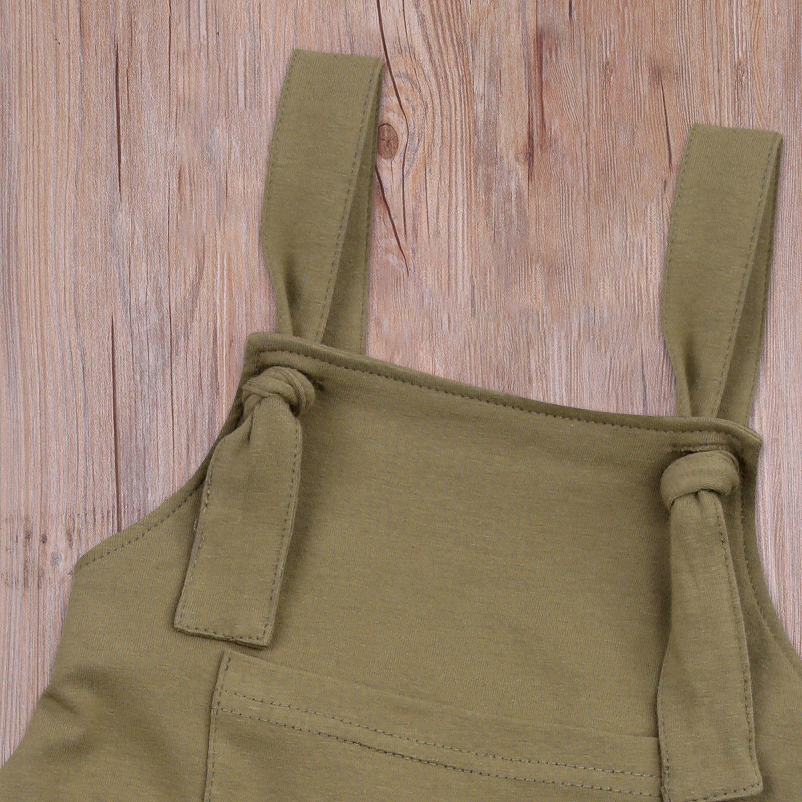 Baby & Kinderen Baby Effen Kleur Jumpsuit Peuter Jongen Meisje Spaghettibandjes Vierkante Hals Lange Broek Romper