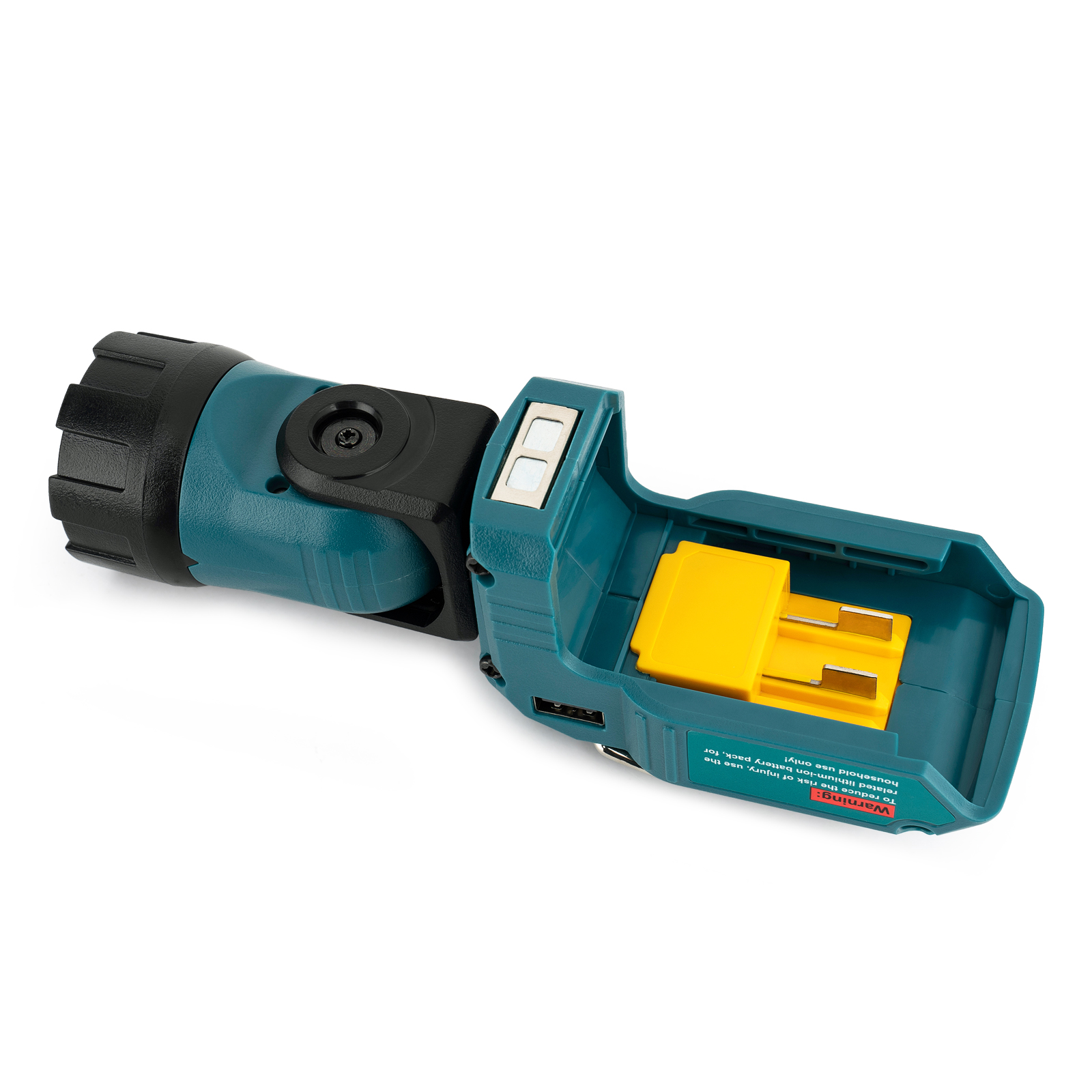 DCL510 LED Flashlight Replacement For Makita 12V Max BL1015 BL1040 BL1016 ML106 Cordless LED Handheld Work Light