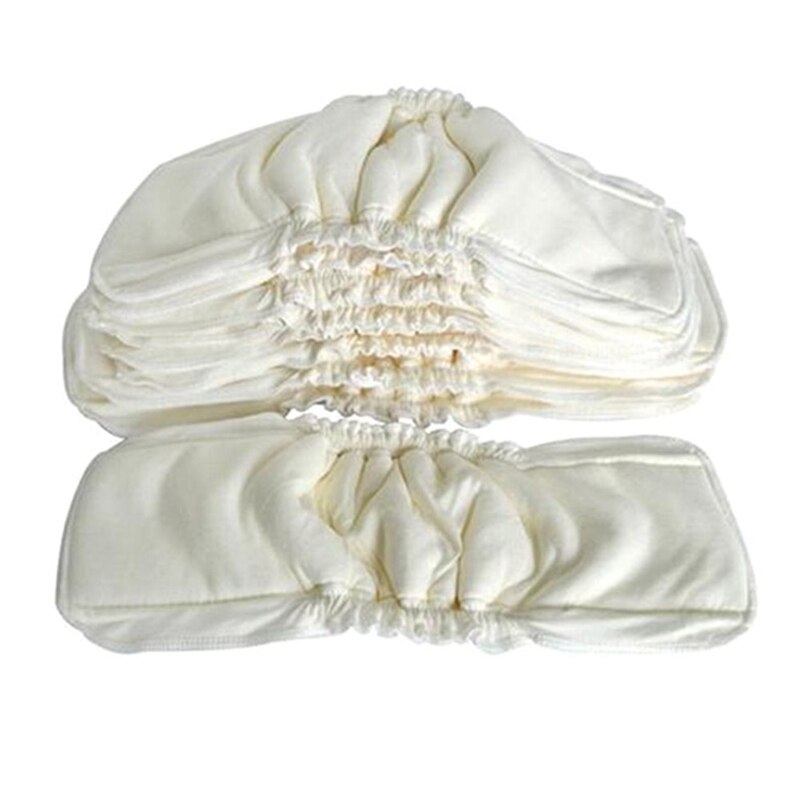 Baby Diapers Bamboo Fiber Reusable Washable Comfortable Diapers Baby Five-layer Bamboo Cotton Drawstring Pad: WT