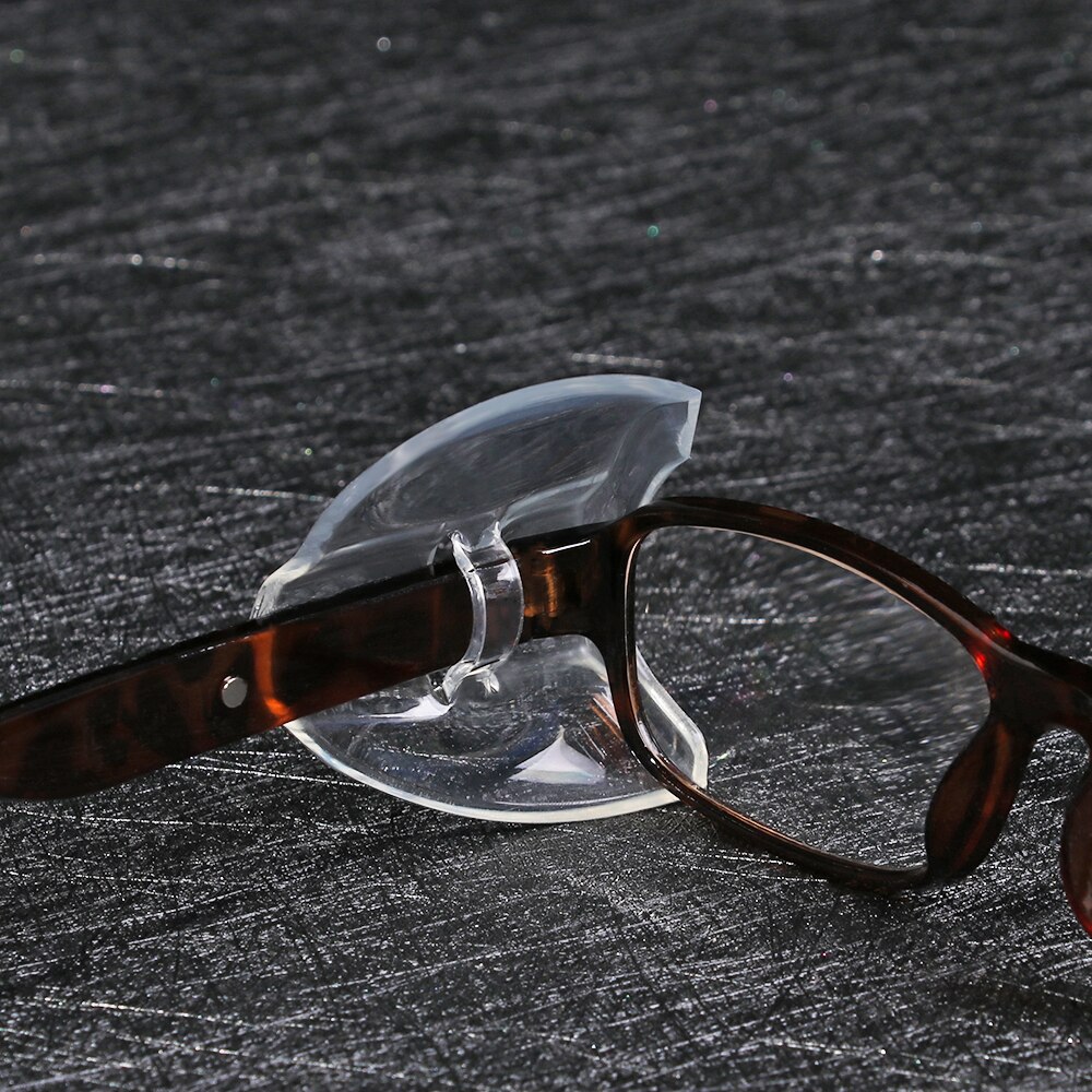 2 Stuks Universele Clear Veiligheid Bril Side Cover Bril Veilig Bescherming Stofdicht Bescherm Ogen Bril Accessoires