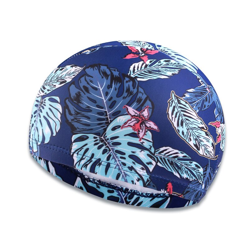 Gorro de natación Unisex para niña y mujer, gorro de baño de pelo largo, gorro de baño para nadar, talla libre, deporte en piscina, turbante de silicona elástico: G