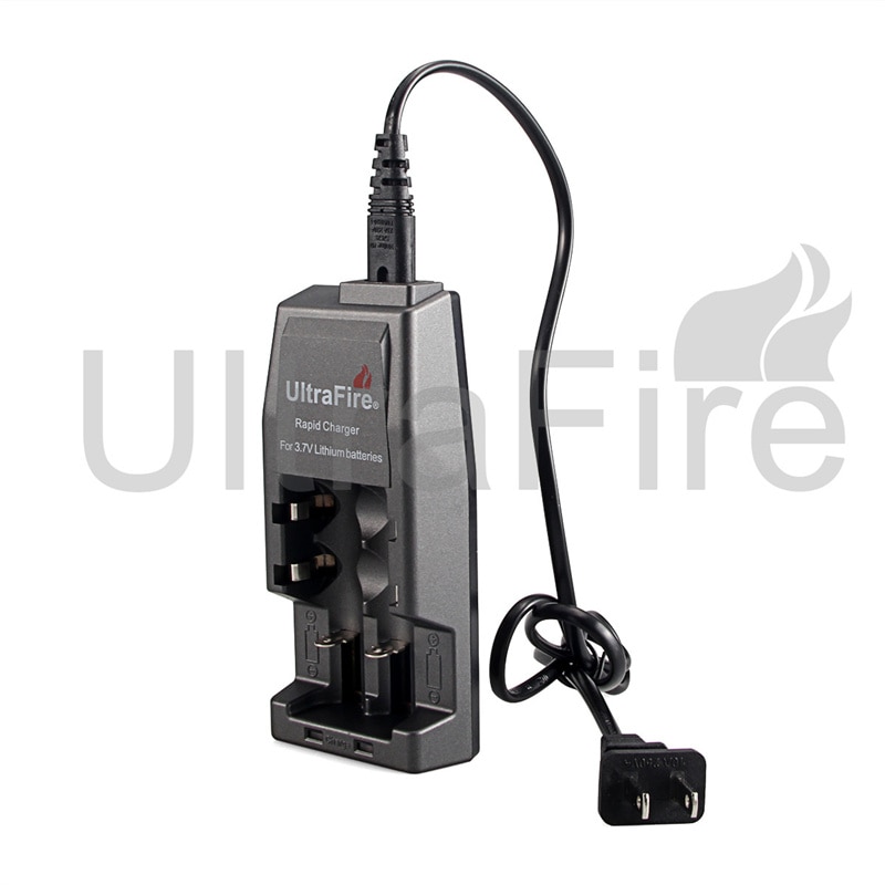 Ultrafire WF-139-cargador de batería de litio multiusos, enchufe de EE. UU./UE, cargador de baterías 18650/14500/17500/18500/17670