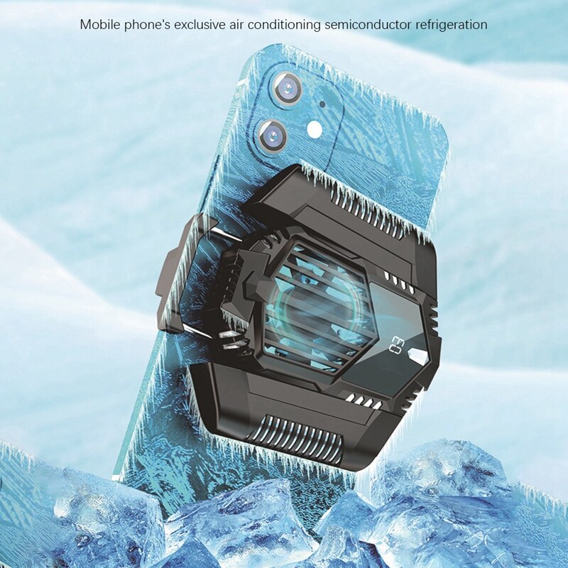 Halfgeleider Mobiele Telefoon Radiator Mobiele Telefoon Game Gamepad Houder Radiator Voor Iphone Android Telefoon Universal