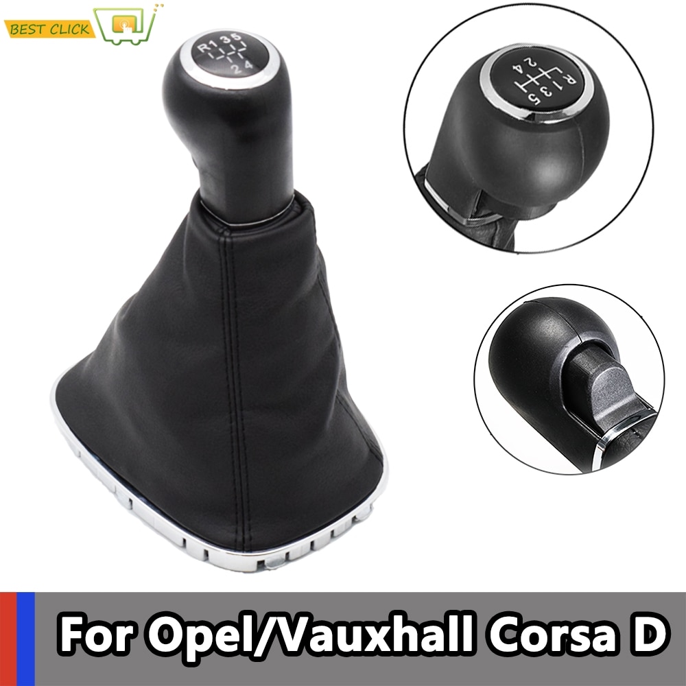Voor Opel/Vauxhall Corsa D 2006 5 Speed Auto Pookknop Hefboom Stick Gaitor Boot Cover 009140093 19276456