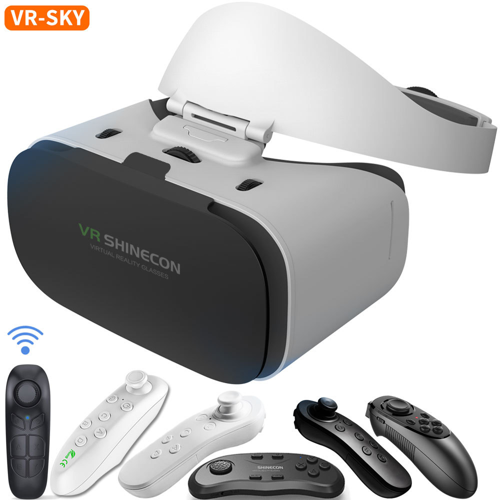 Virtual reality 3d vr-bril shinecon  g19 vr- bril google cardboard-headset virtuele bril voor ios android-smartphone