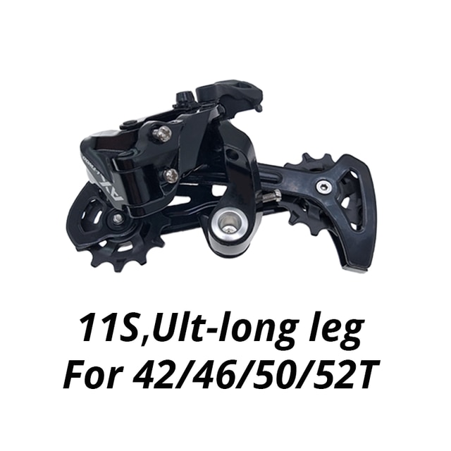 LTWOO AX 1x11 Speed Groupset Shift Lever and Rear Derailleur Long cage for MTB 42 46T 50T 52T 11v switch compatible SHIMANO sram: 11s Rear Derailleur