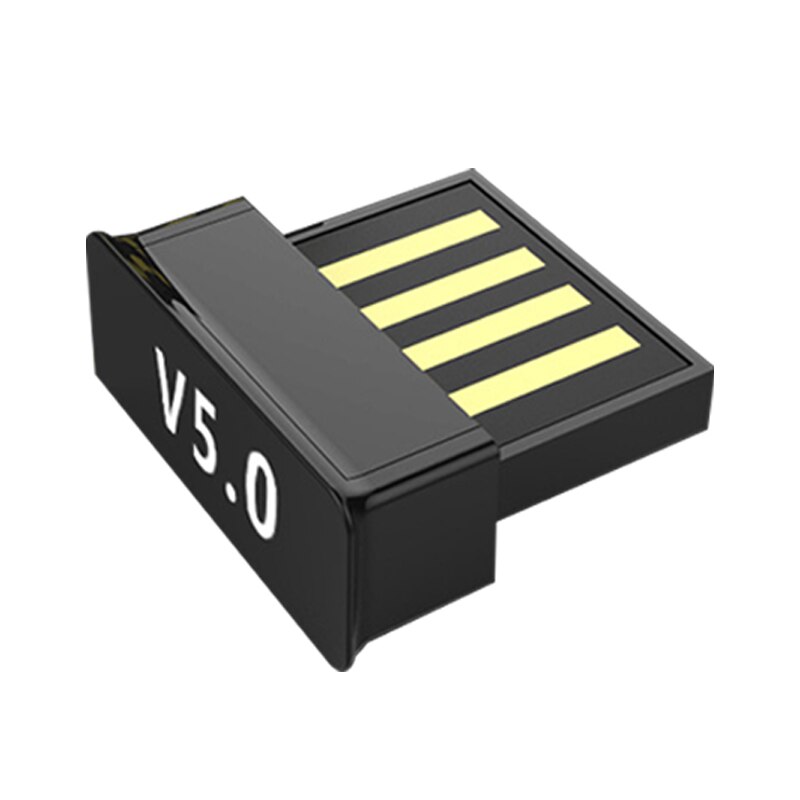 USB Bluetooth-compatible Adapter Audio Earphone BT5.0 Transmitter Receiver Wireless BT Dongle for Computer PC Laptop Mouse: Default Title