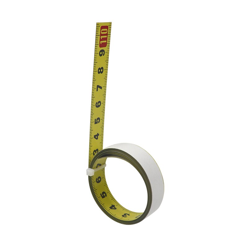 Miter Track Tape Measure Self-Adhesive Measuring Tape Steel Ruler Durable Wear-Resistan T-track Router Table Measuring Tools