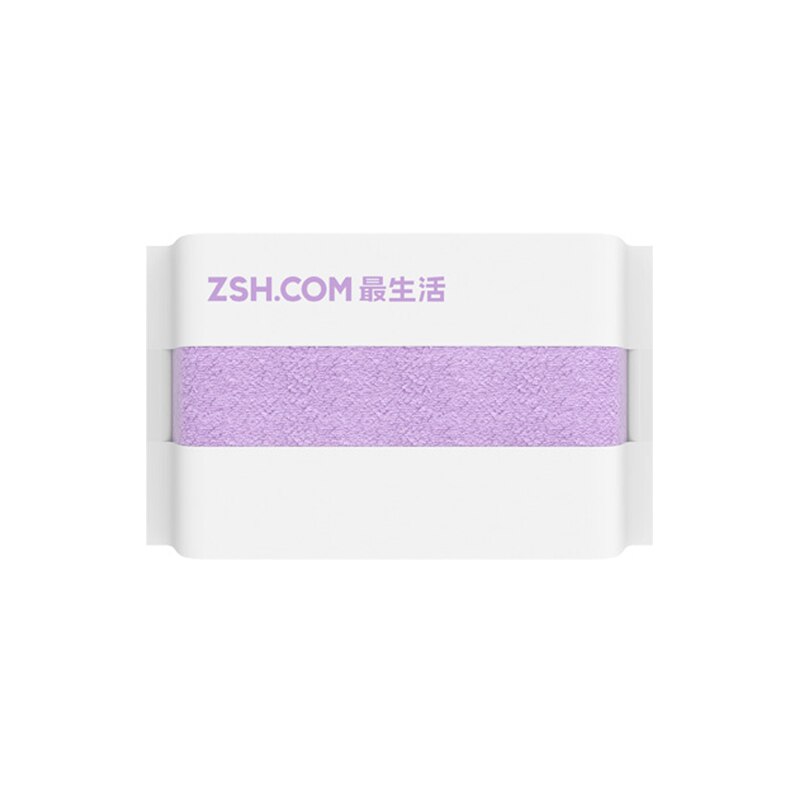 Original Xiaomi ZSH Polyegiene Antibacterical Towel 100% Cotton 5 Colors Highly Absorbent Bath Face Hand Towel Young Series: Purple