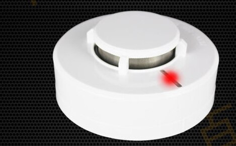 4 -johtoinen verkko savuilmaisin led-merkkivalo pöly- ja koinpitävä  dc9-35v savutunnistin paloilmaisin kotihälytysjärjestelmä