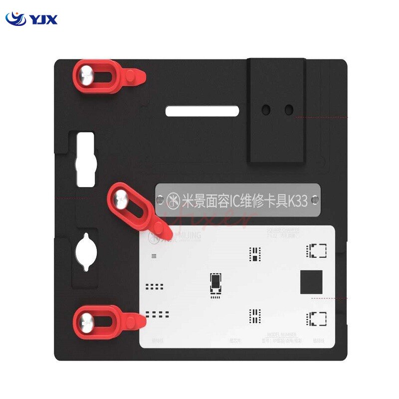 Mijing k33 dot matrix face id dispositivo elétrico para o iphone x xs xr 11 pro 12 mini pro max frente face treliça dot projetor reparação braçadeira