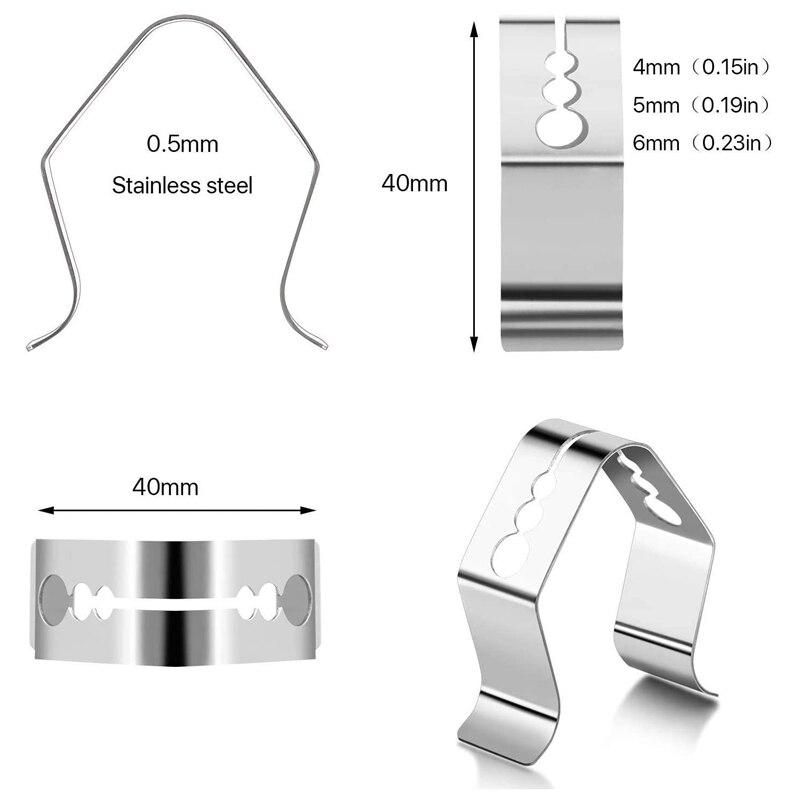 4 Stuk Barbecue Thermometer Clip Houder Thermomete... Grandado