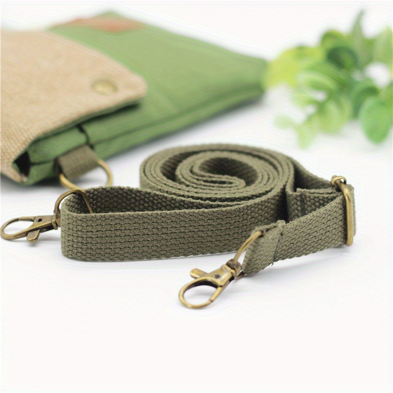 Mini bolso cruzado de tela, bolso para teléfono móvil con contraste de Color, bolso de hombro clásico para mujer, bolso cruzado pequeño, combina con todo