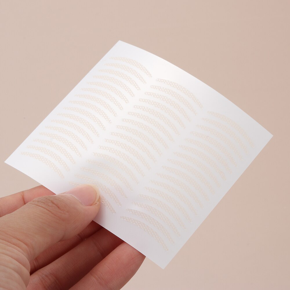 5 Vel Dubbele Vouw Zelfklevende Ooglid Sticker Tape Magic Lace Fiber Onzichtbare Transparante Ooglid Sticker Grote Ogen make Up Tool
