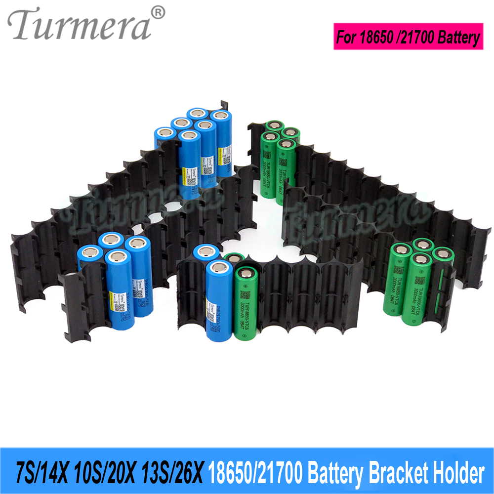 18650 21700 Batteriehalter 5S, 7S, 10S, 13S, Halterung, Abstandshalter, Montage für 12 V, 36 V, 48 V Elektrofahrräder oder E-Roller-Batterie