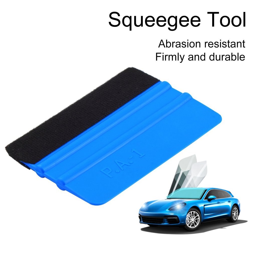 voiture emballage outils vinyle Film 3m raclette avec feutre doux mur papier grattoir installer raclette outil directe