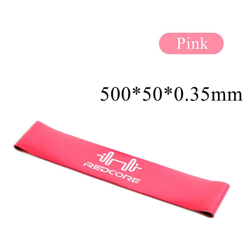 Ginásio Equipamentos de Ginástica Treinamento de Força Crossfit Yoga faixas da Resistência Bandas de Látex Elástico Loops De Borracha Equipamento de Treinamento Do Esporte: Rosa