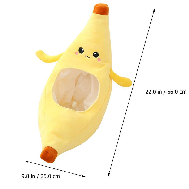 1 Pc Lustige Banane Hütte Neuheit Party Kleid-hoch Cosplay Kostüm Hütte