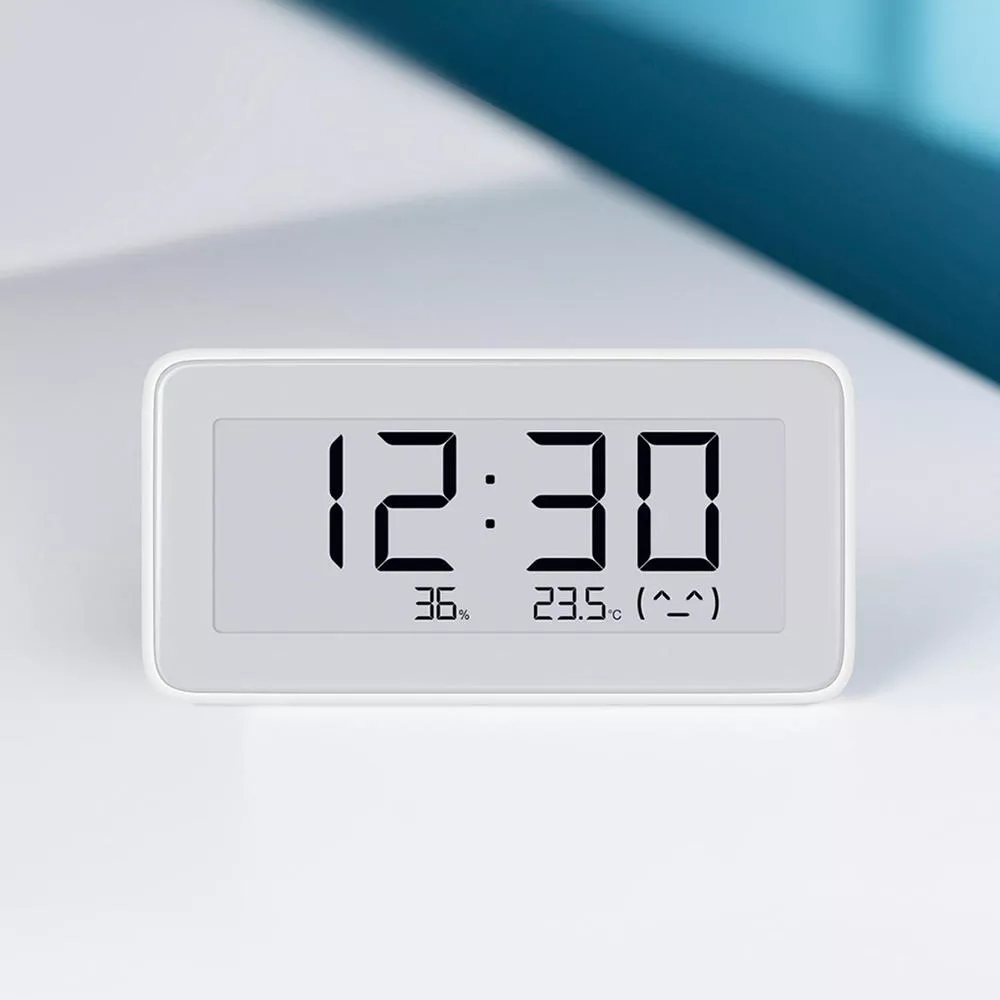 Producto en oferta, Original Xiaomi Mijia MiaoMiaoCe BT4.0, inalámbrico, eléctrico inteligente Digital, interior e higrómetro de exterior, reloj con terómetro