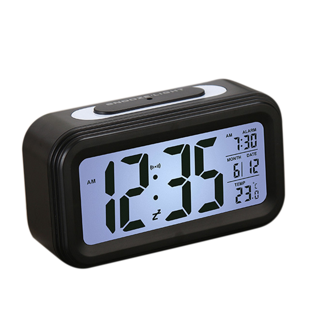Multi-Function Digital Display Alarm Clock Led Intelligent Luminous Smart Clock Temperature Calendar Calendar Student Alarm Cloc