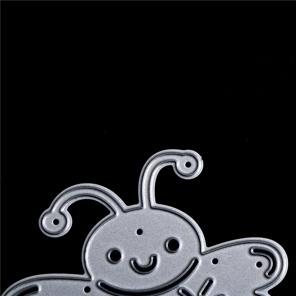 Cute Bee Metal Cutting Dies Stencils For Scrapbooking DIY Album Cards Making