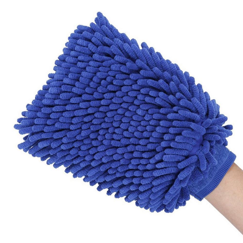 Microfiber Chenille Auto Styling Auto Motorfiets Wassen Voertuig Auto Cleaning Mitt Handschoen apparatuur