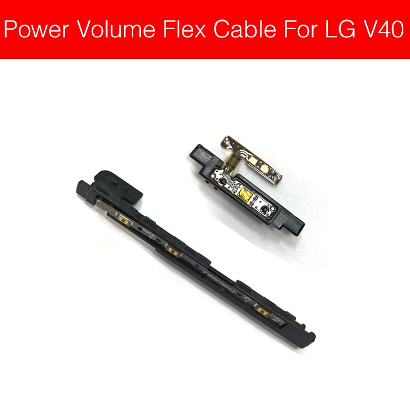 Volume & Power Knop Voor LG V10 V20 V30 V40 ThinQ F600 H961N H968 H910 H918 VS995 LS997 Schakelaar Op /off Power Control Flex Kabel