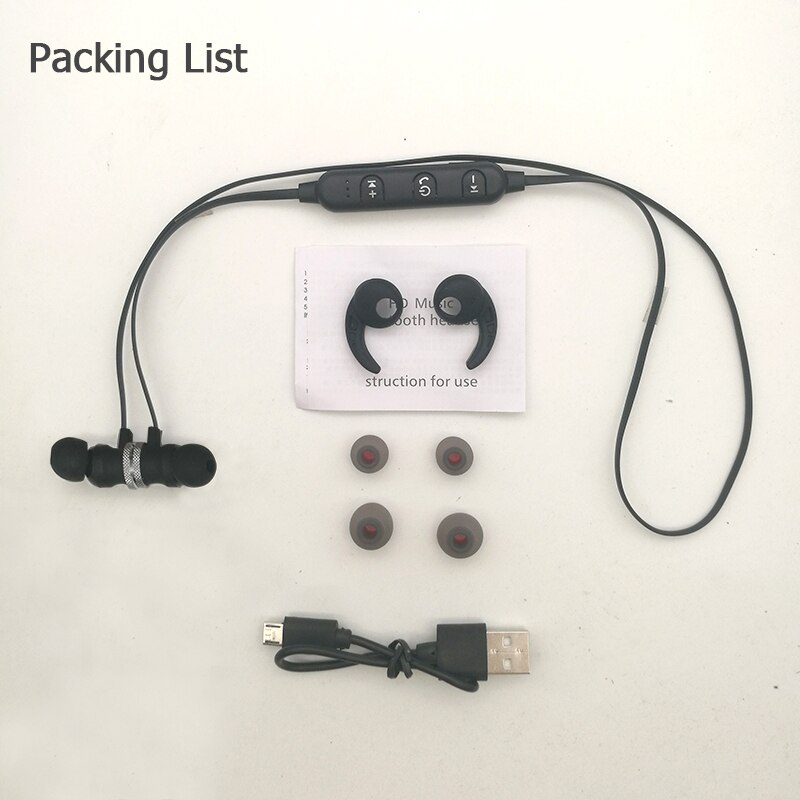 Je Eerste Sport Bluetooth Oortelefoon Draadloze Hoofdtelefoon Handsfree Headset Bluetooth Met Microfoon Auricular Voor Telefoon Xiaomi