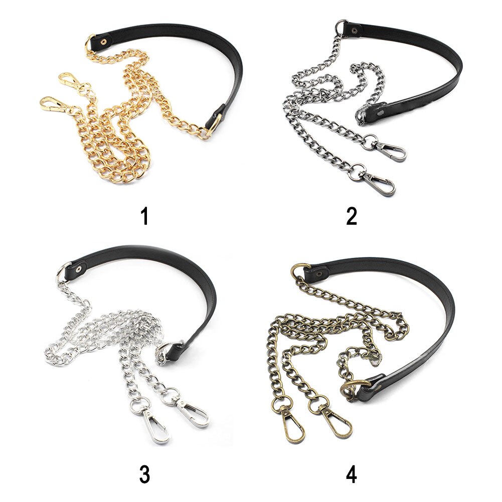 Borsa di Modo Tracolla a Catena di Spalla di Cuoio Crossbody Della Borsa Della Maniglia Del Sacchetto di Accessori di Modo Della Cinghia di Ricambio #734
