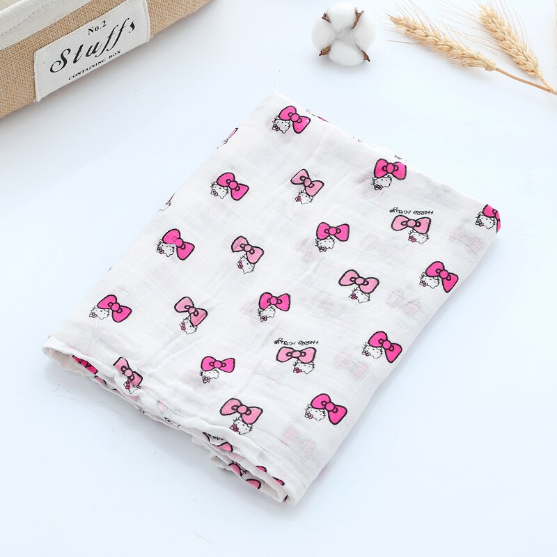 Redo lager 120*110cm nyfödd ekologisk bomull bambu babyfilt muslin swaddle wrap matning burpy handduk muslin stor blöja: Röd