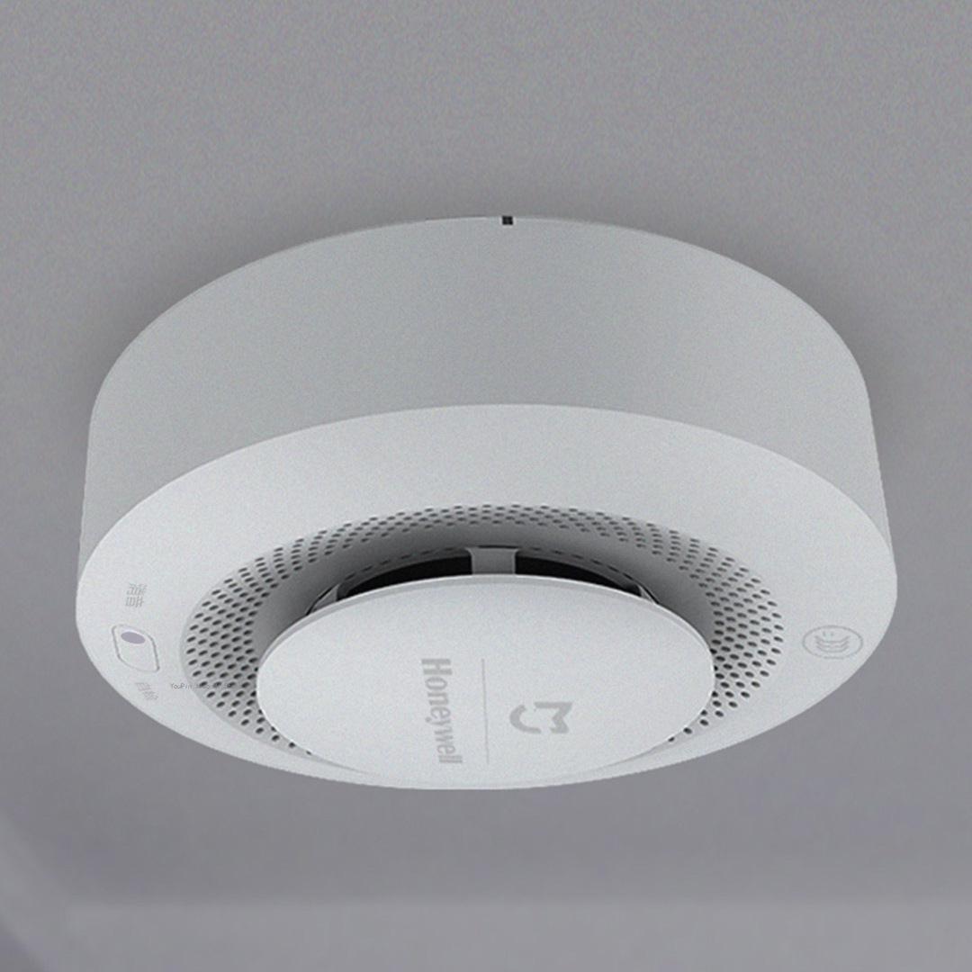 Xiaomi Mijia Honeywell Fire Alarm Smoke Detector Sensor Audible Visual Alarm Notication Work With Mi Home APP By Phone