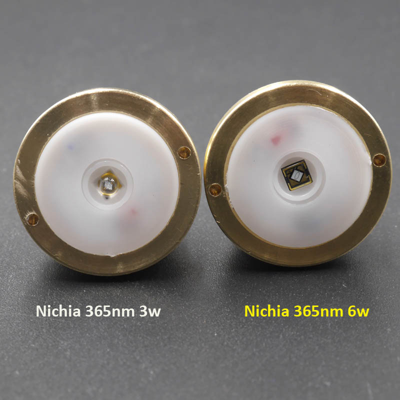 Uv licht nichia uv 365nm 3 w/6 w LED Pille -in, Modul Für UF-T20, UF-1505, Manta Strahl C8s taschenlampe