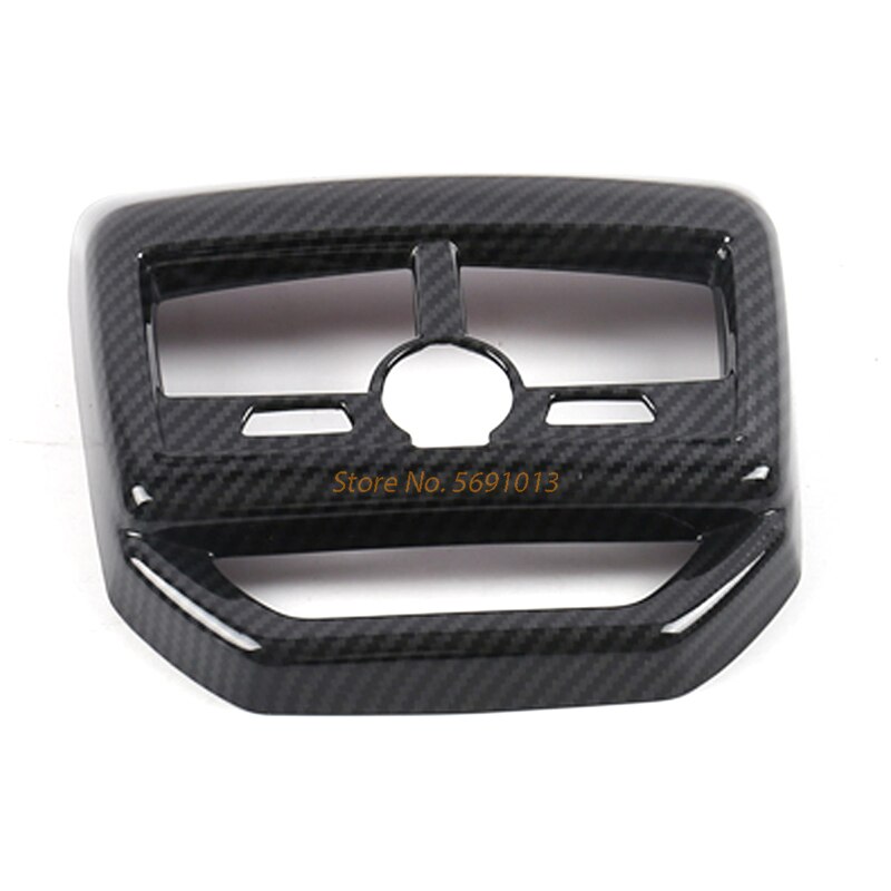 Accoudoir arrière pour Peugeot 5008 GT , boîtier de climatisation, sortie de ventilation, cadre de décoration, couvercle, accessoires: Black