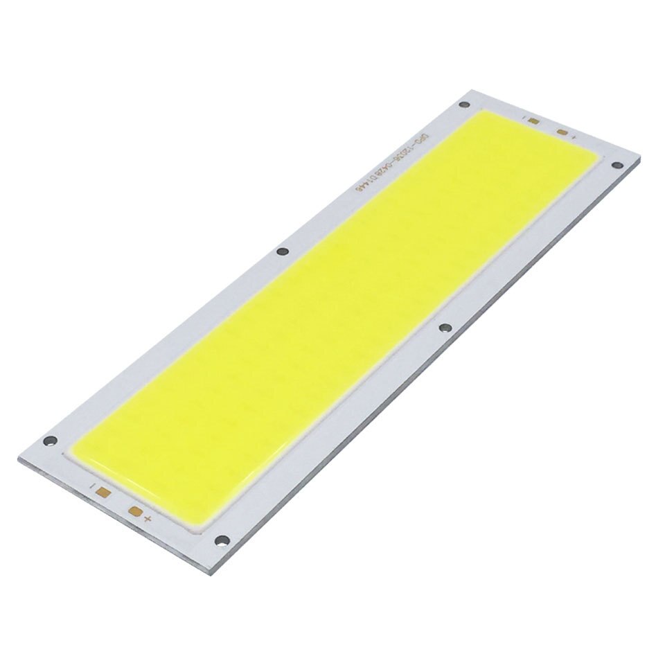 120x36mm flip chip COB integrated surface light source LED strip cob light board 10W 12V warm cold natural white blue