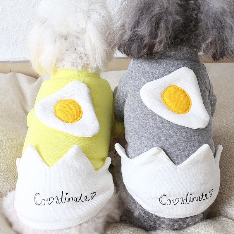 Ei Hond Vest Dikke Truien Jassen Shirt Katoen Pet Dog Kleding Winter Warm Kleding Voor Honden Kat Puppy Maltese Teddy