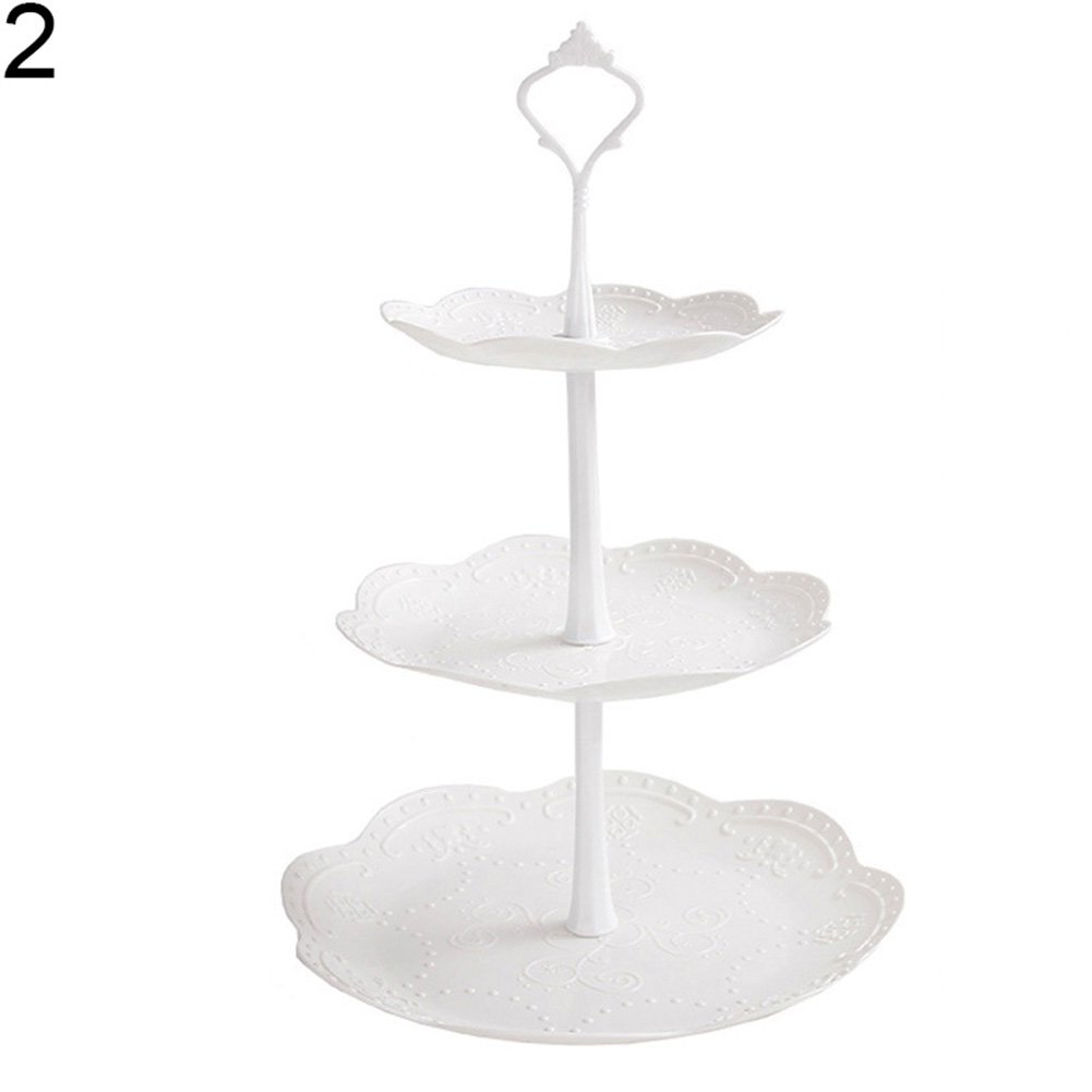 2/3 Tiers Fruit Taart Plaat Houder Stand Home Festival Party Dessert Opbergrek Dessert Borden Keuken Accessoires: 2