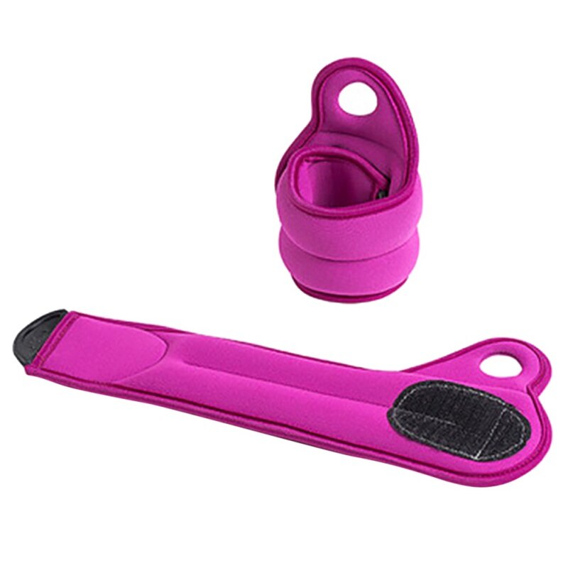 2PCS 1kg Running Walking Hand Wrist Weights Sandbag Iron Sand Invisible Fitness Boxing Strength Training Equipment: MR