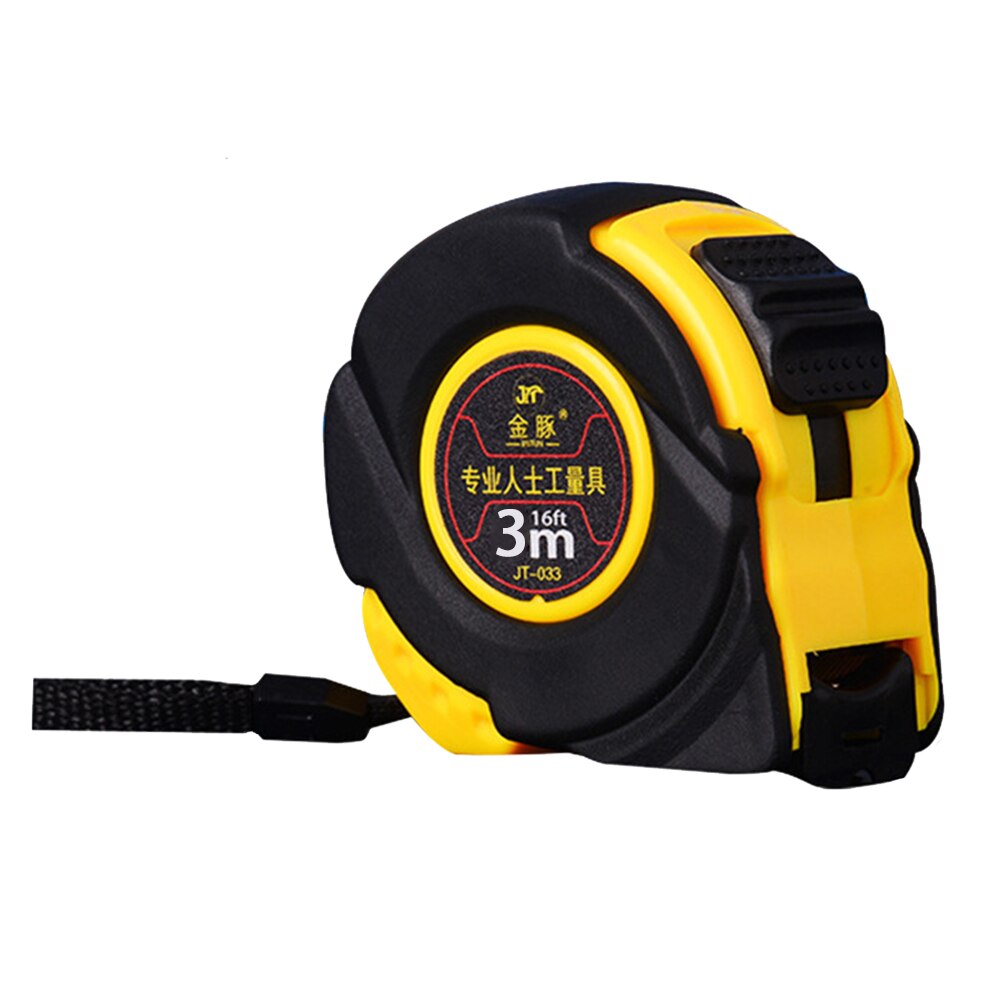 3M 5M DIY Work Sewing Auto Lock Retractable Ruler Metric Unit Gauging Tool Pull Portable Flexible Steel Tailor Tape Measure: 3m