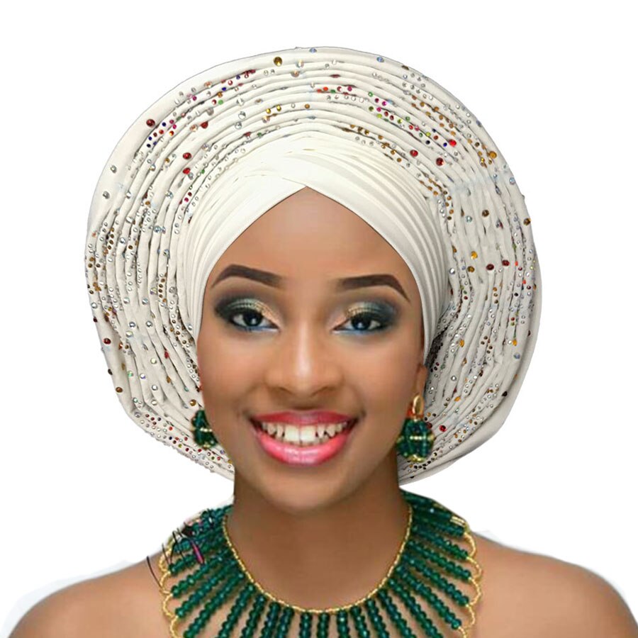 Turbante africano para boda, cinta para la cabeza, turbante africano