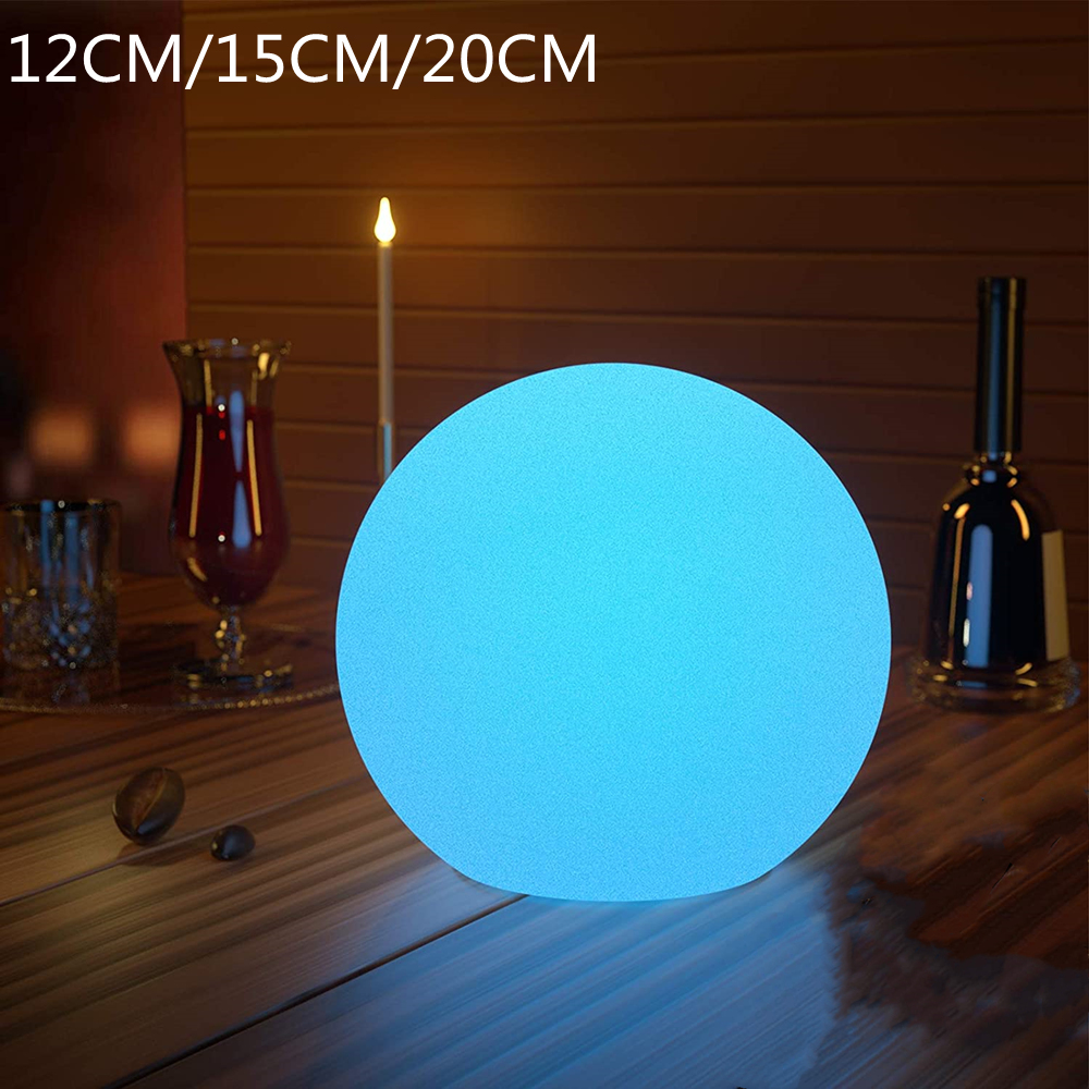 Boruit Rgb Led Waterdichte Tuin Bal Licht Outdoor Gazon Lampen Christmas Party Landschap Zwembad Drijvende Verlichting