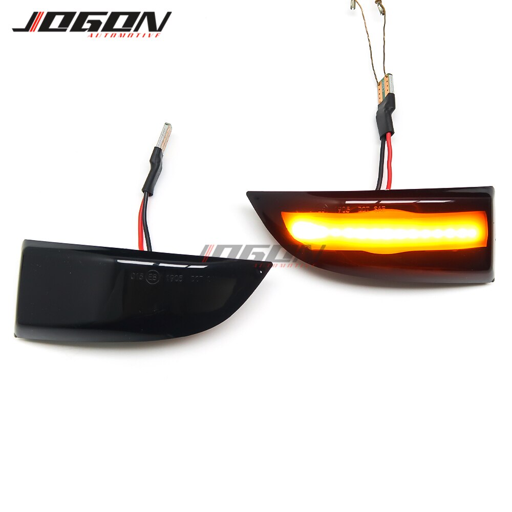Voor Renault Megane MK3 Scenic Fluence Latitude Safrane Led Dynamische Richtingaanwijzers Side Spiegel Sequentiële Blinker Indicator Light