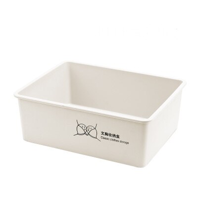 Sous-vêtements en plastique chaussettes cloison boîte de rangement empilable sous-vêtements finition boîte multi-fonctionnelle chambre rangement Organization: 2