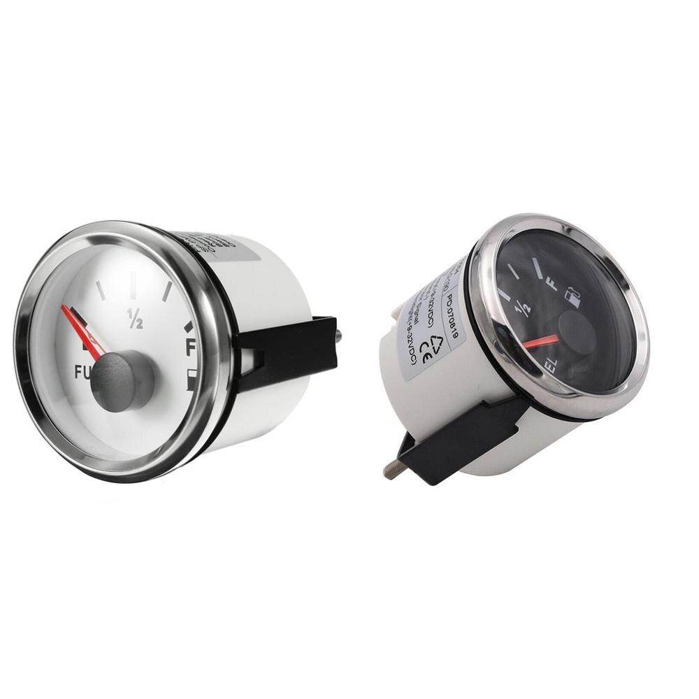 52Mm Auto Auto Brandstofmeter Olie Meter Sender Sensor Universele Brandstoftank Niveau Indicator Gauge