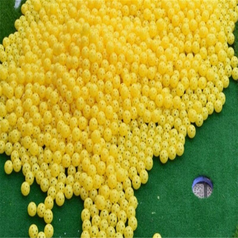 2/10Pcs Golf Balls Plastic Whiffle Airflow Hollow Golf Practice Sports Golf Accessories Balls Kids Childrem Playing Balls 4CM