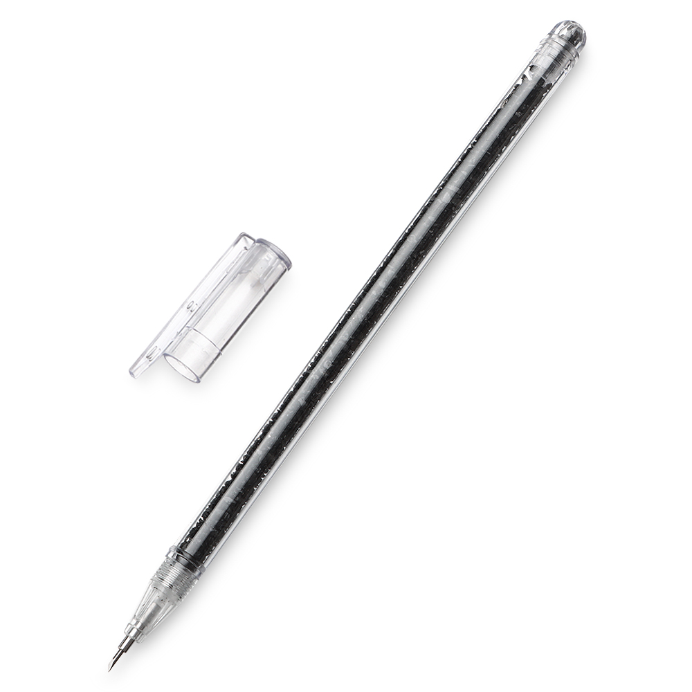 Kleurrijke Draagbare Graveren Pen School Papier Mes Diy Notebook Papier Carving Pen Mes Snijgereedschap Kantoor School Briefpapier: black