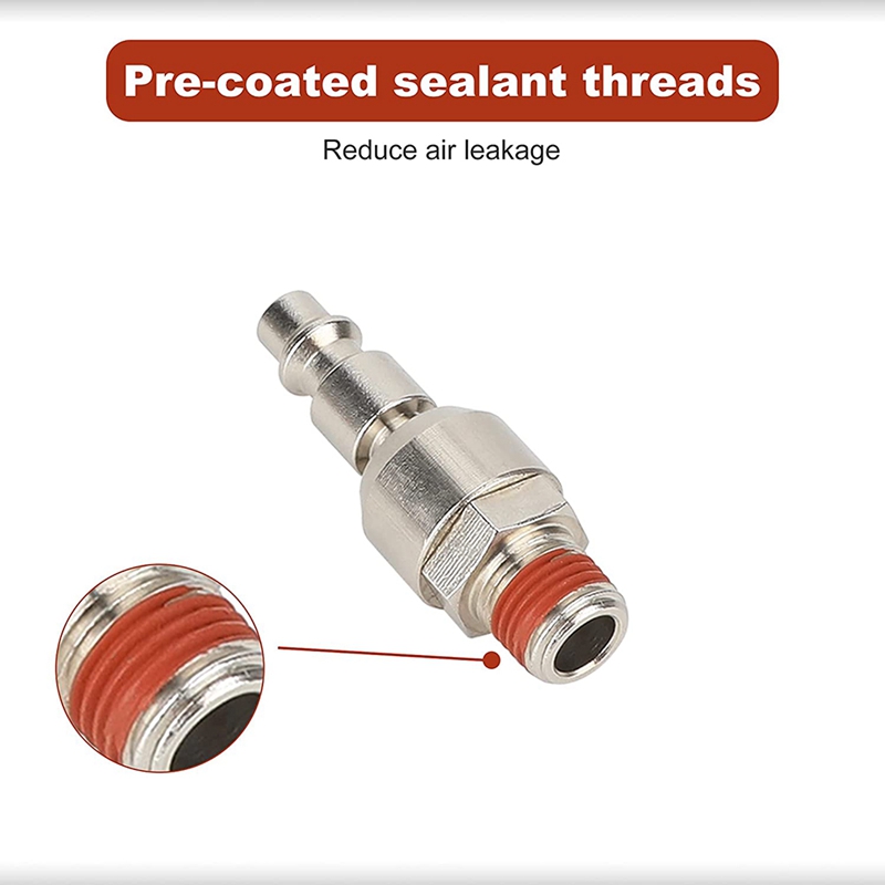 1/4 Inch Swivel Air Plug, Air Tool Fittings, 1/4 Inch NPT Male Industrial Swivel Plug, 1/4 Inch Air Fittings And Plug