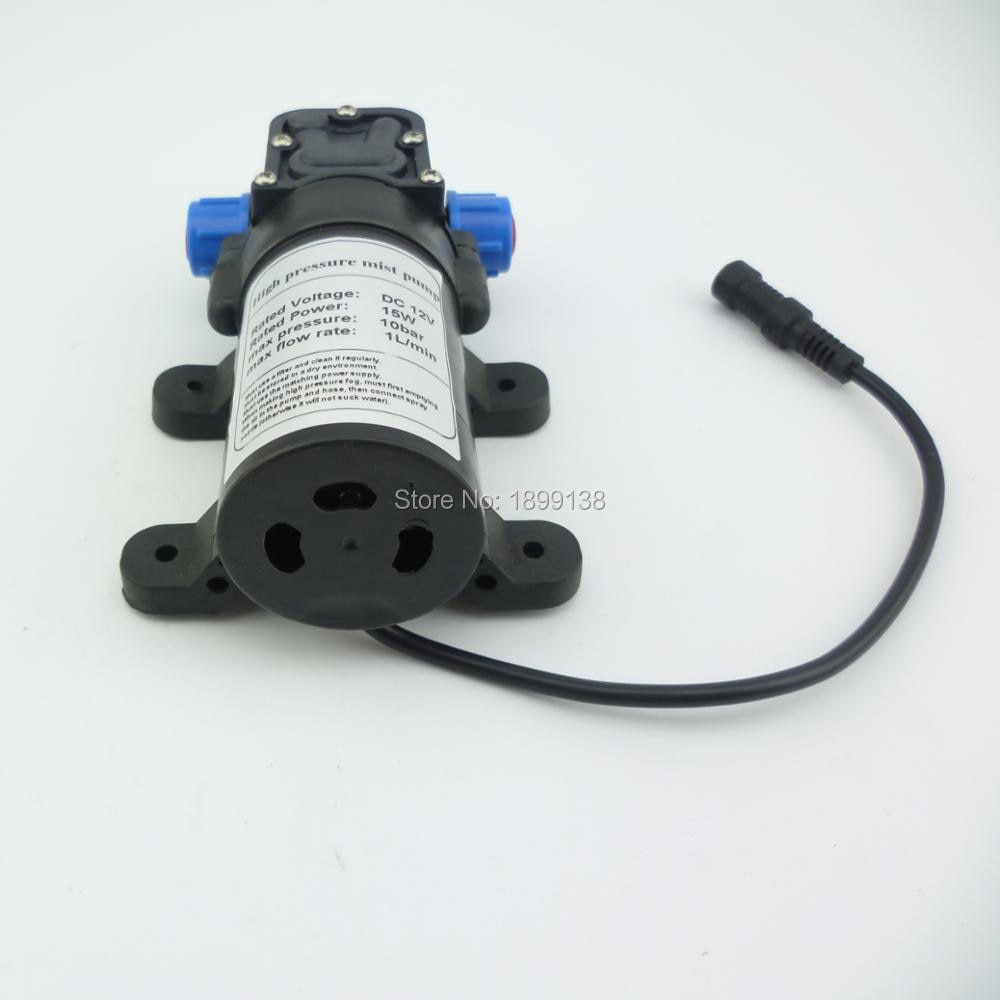 1LPM 15 Watt Elektrische hochdruck selbstansaugende dc Mini wasserpumpe 12 v 24 v rückkehr ventil typ wasser kühlung pumpe
