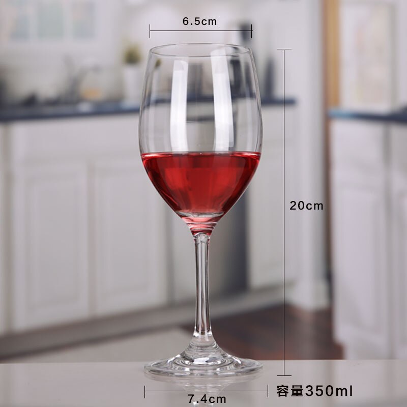 crystal red wine glass wine cup goblet red wine set factory direct: Brown